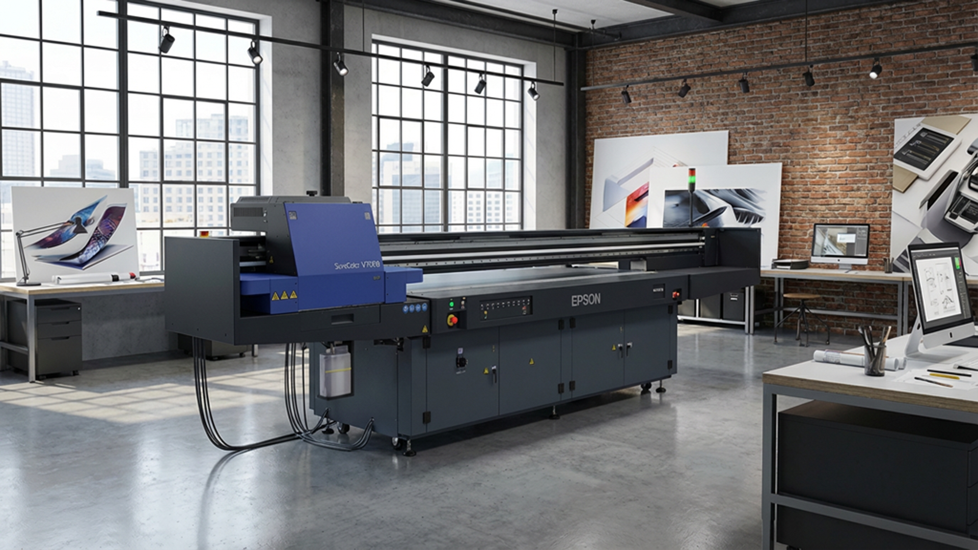 앱손 대형UV평판 프린터 V7000